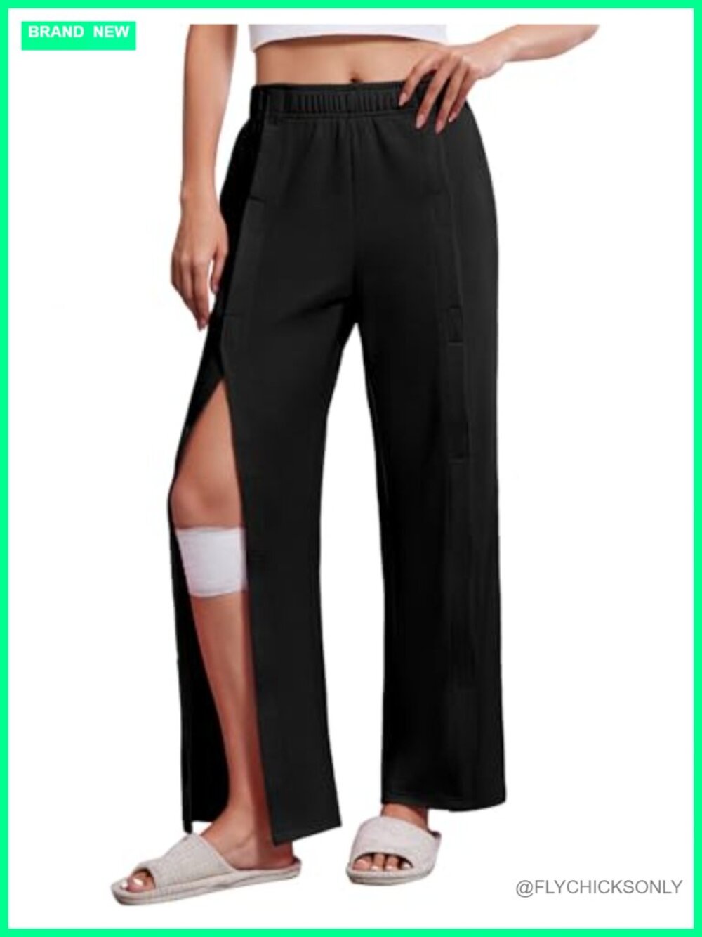 Tear Away Pants with Pockets Easy Access Adaptive Breakaway Lounge Sweatpants